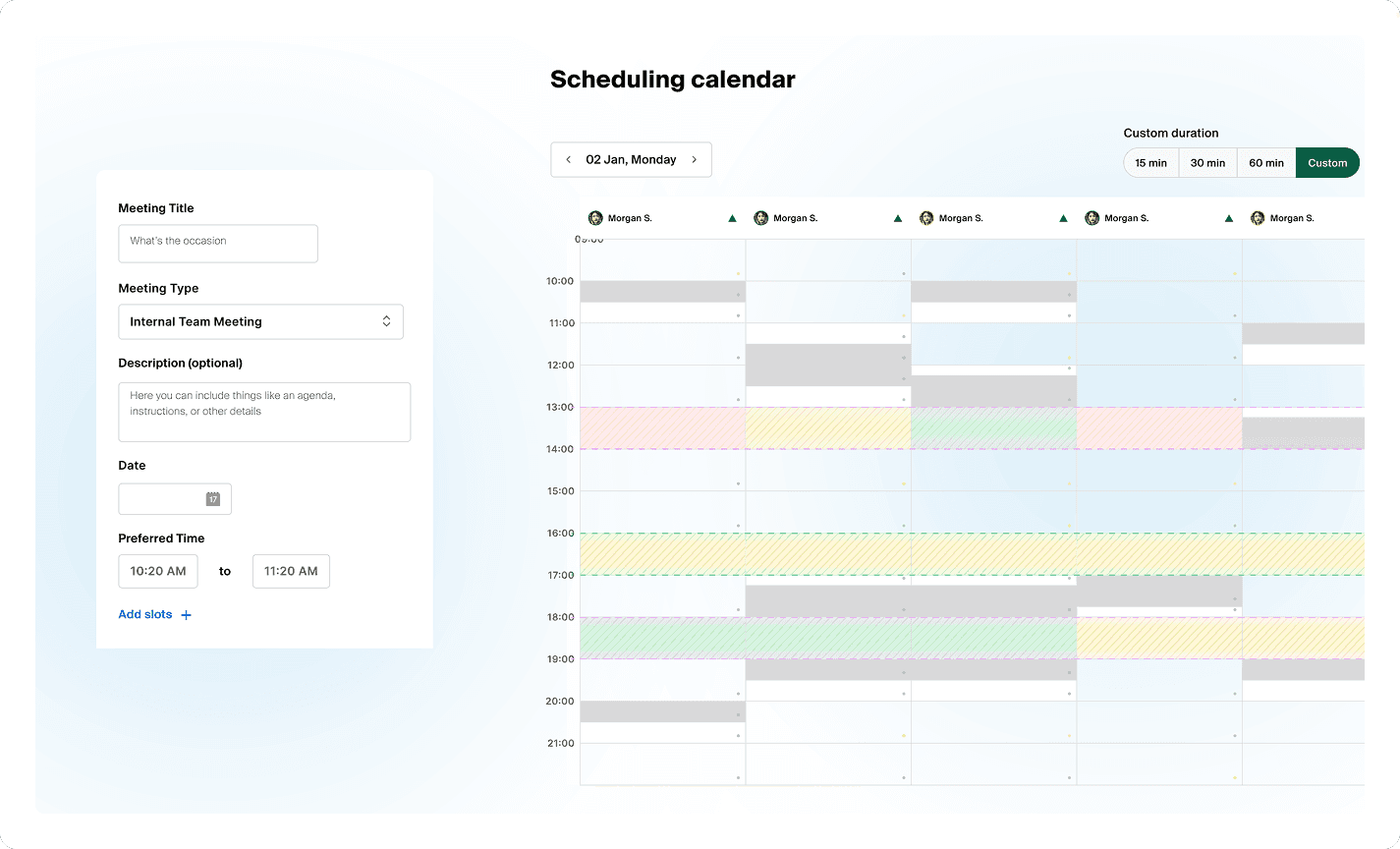 Automating Enterprise-Level Meeting Scheduling Across Teams