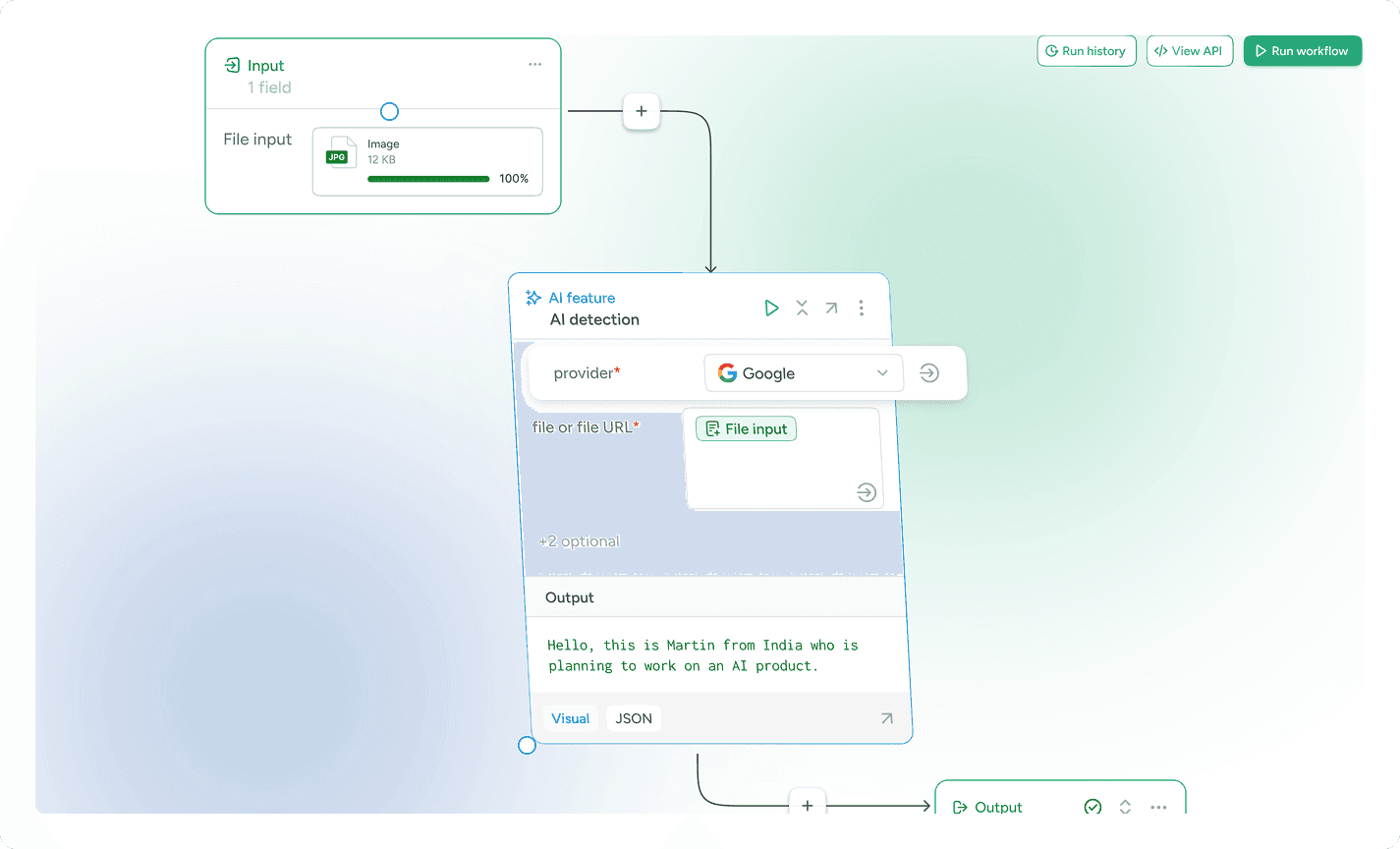Unifying workflow creation through intelligent search